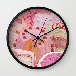 Cakewalk Wall Clock | 70S, Icecream, Bake, Happybirthday, Fun, Graphicdesign, Midcentury, Dessert, Retro, Birthday 