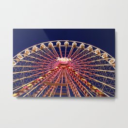 Ferris Wheel. Metal Print | Architecture, Photo 