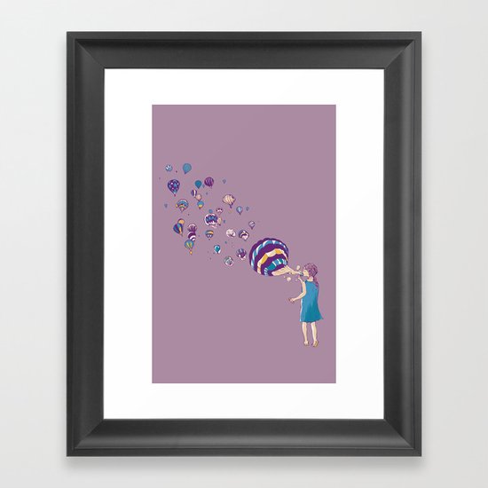 Amaze me Framed Art Print
