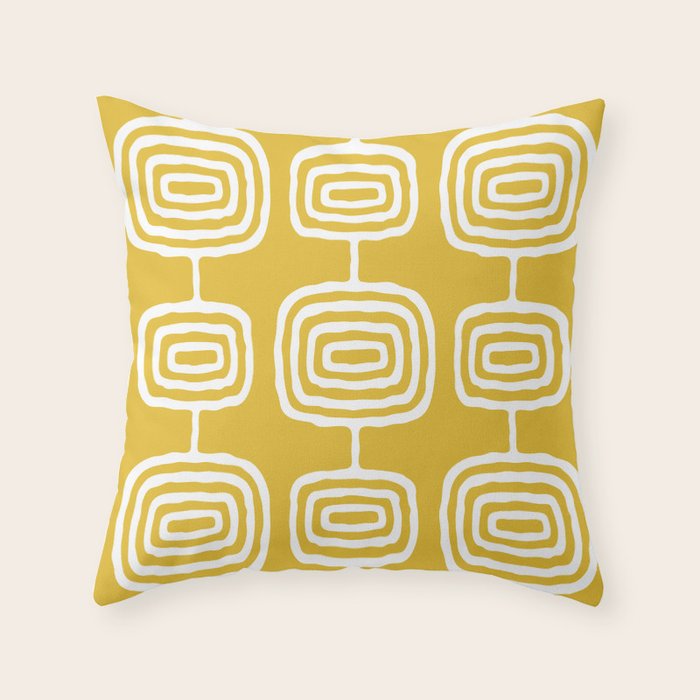 yellow couch pillows