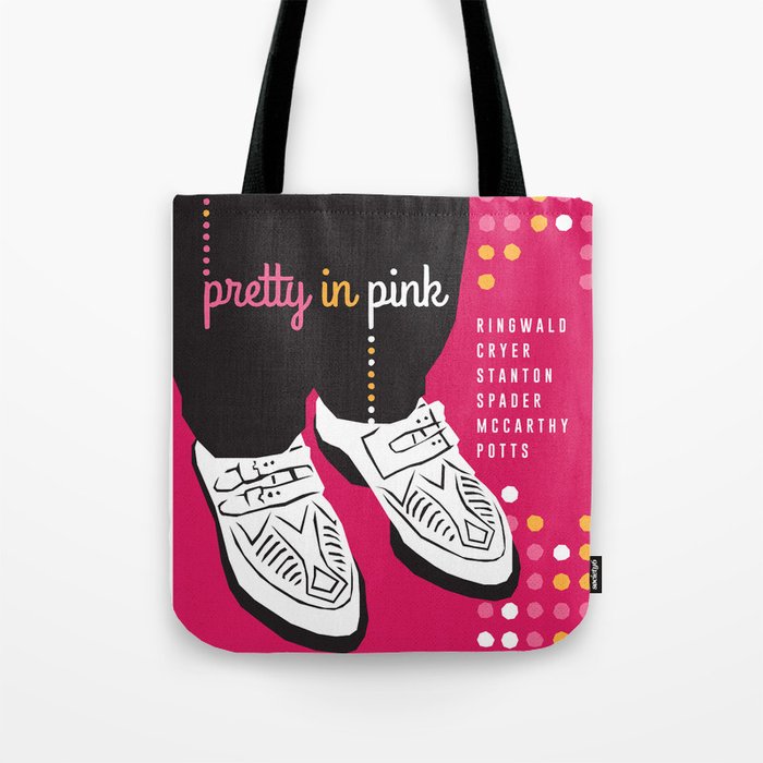 80s TEEN MOVIES :: PRETTY IN PINK Tote Bag