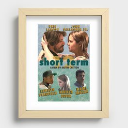 Short Term 12 Retro Poster Recessed Framed Print