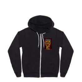 A man with many faces Zip Hoodie