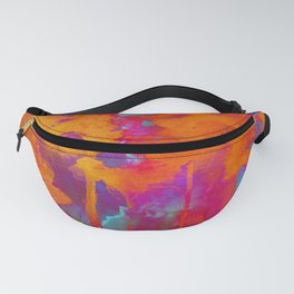 bright abstract bouquet Fanny Pack