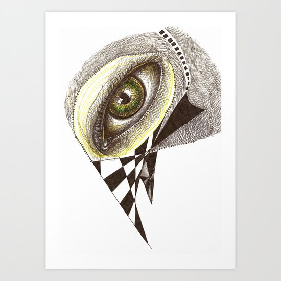 The Bird's Eye Art Print