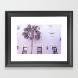 Charleston Pink No. 3 x Charleston South Carolina Photography Framed Art Print