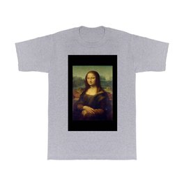 Leonardo da Vinci -Mona lisa - T Shirt | Renaissance, Flash, Enigmatic, Monna, Renacimiento, Grin, Madonna, Sfumato, Sonrisa, Painting 