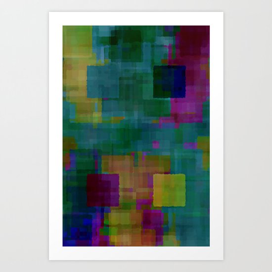 Digital#5 Art Print