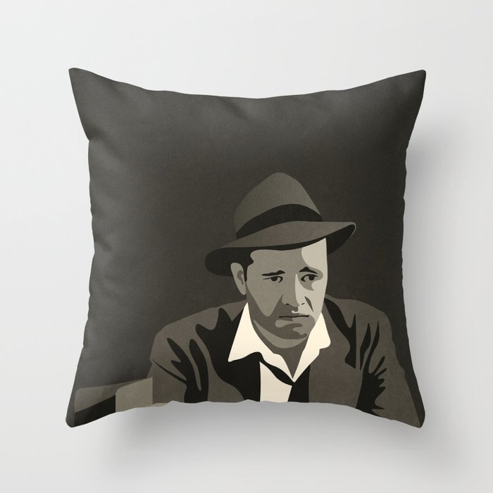 Film Noir - Detour 1945 Throw Pillow