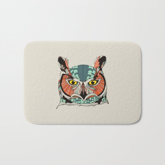 OWLBERT Bath Mat
