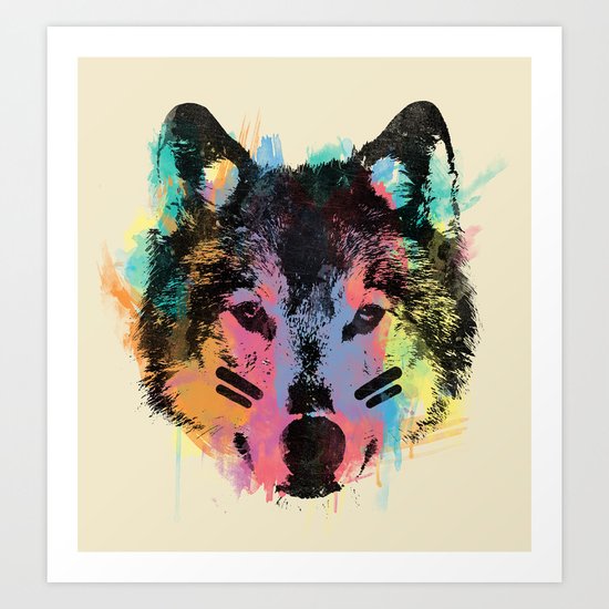Wolf Child Art Print