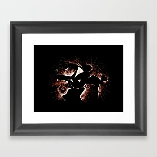 MOMENTOdue Framed Art Print