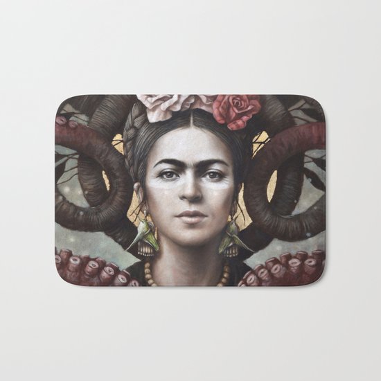 Hommage a Frida 5 Bath Mat