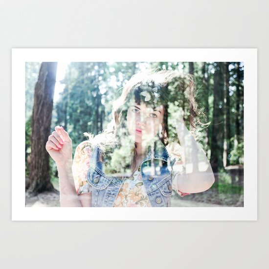 WOODLAND Art Print