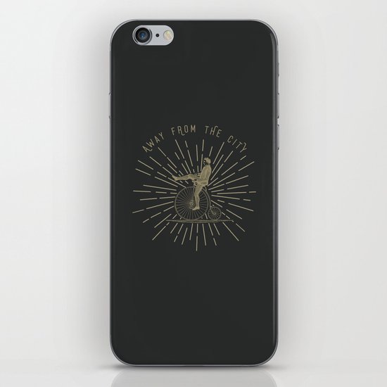 AWAY FROM THE CITY iPhone & iPod Skin