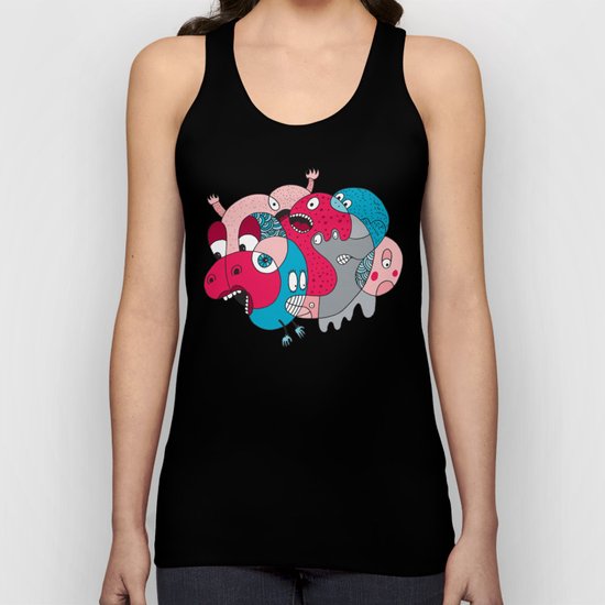 Rhino-Splat Unisex Tank Top