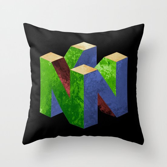 N64 Throw Pillow