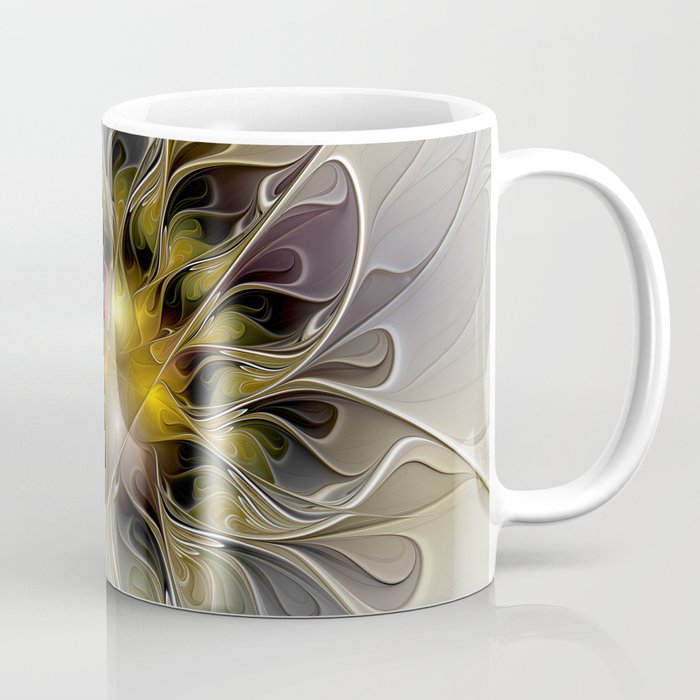 Abstract Beauty, Modern Fractals Art Coffee Mug