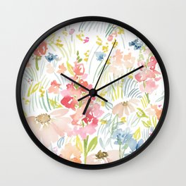 Mama's Garden Wall Clock