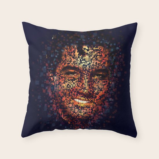 Elvis Throw Pillow