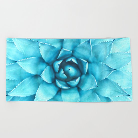 Succulent Succulent Beach Towel