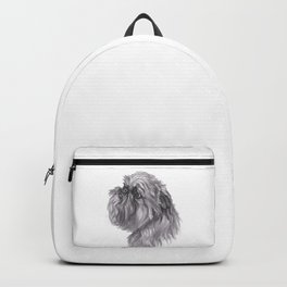Gotta draw the Brussels Griffon cutie! Backpack