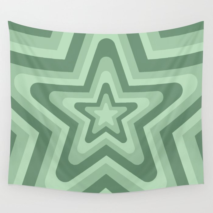 StarBeat Minty Fresh Wall Tapestry