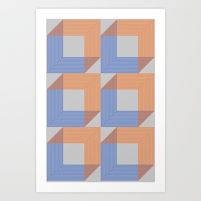 isometric cube pattern