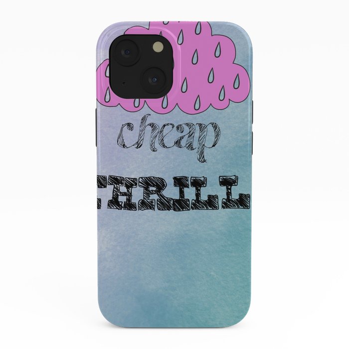 cheap thrills iPhone Case
