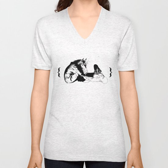 checkmate Unisex V-Neck