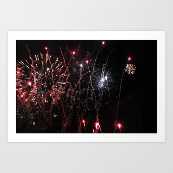 ~ Let the Sparks Fly~ Art Print