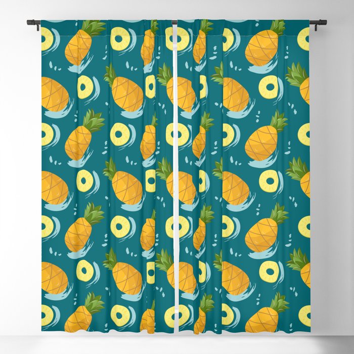 Pineapple Blackout Curtain