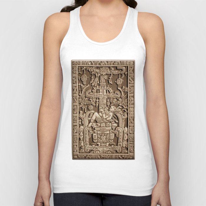 UFOs in Ancient Art. Pakal the Great. Tank Top