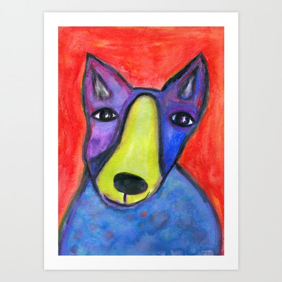 Ralph the Dawg Art Print