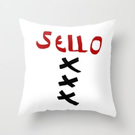 SELLO Throw Pillow