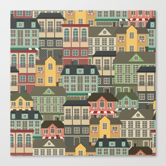 Urban Canvas Print
