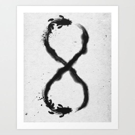 Forever Koi Art Print