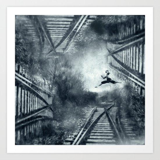 escape routes Art Print