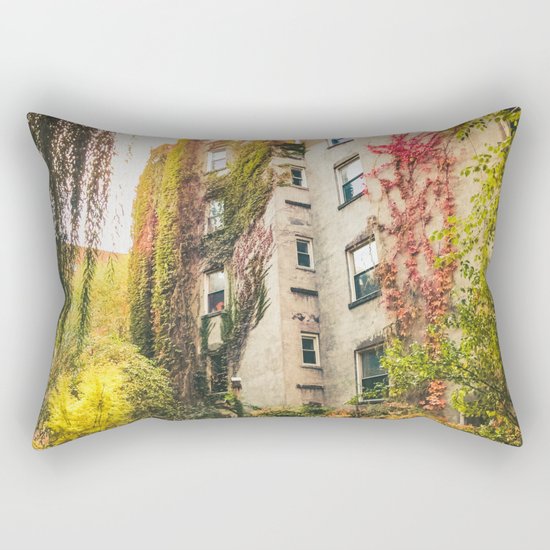 Autumn - New York City - East Village Garden Rectangular Pillow