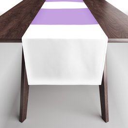Q (Lavender & White Letter) Table Runner