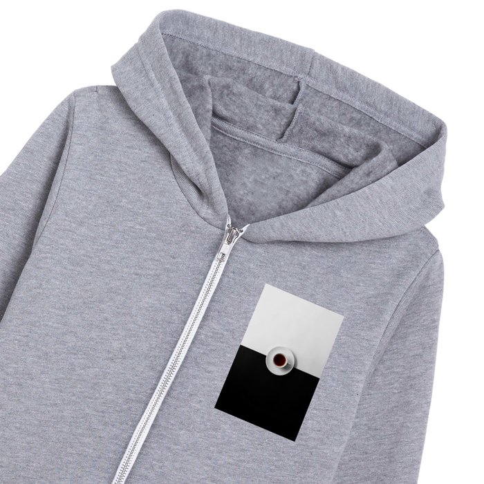 Espresso Coffee  Kids Zip Hoodie