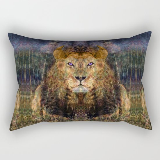 Pacific Lion Rectangular Pillow