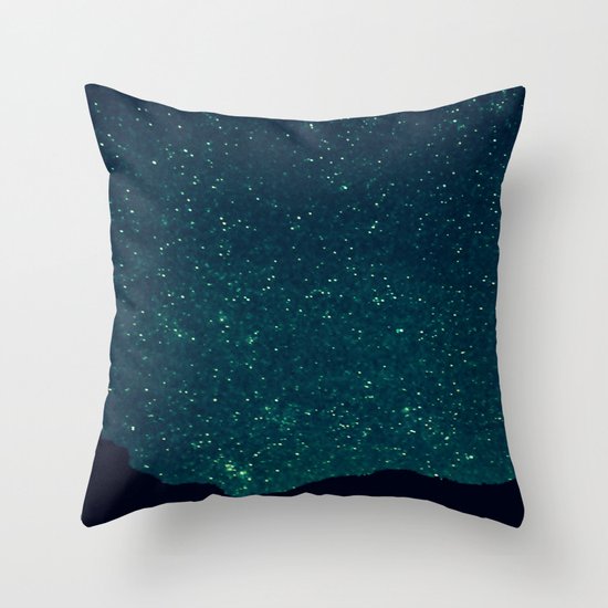 Desert Stars Throw Pillow