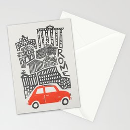 Rome Cityscape Stationery Card
