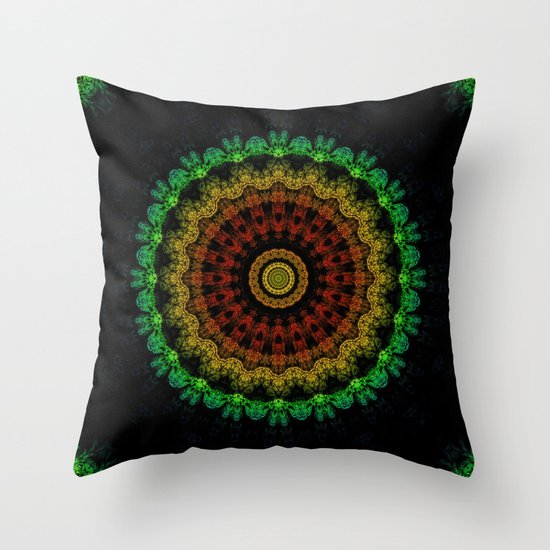 Falling Softly Throw Pillow
