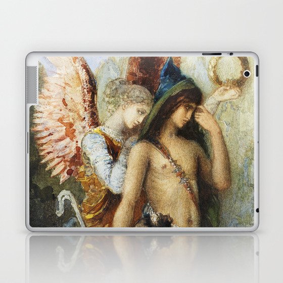 The Voices (Voces) by Gustave Moreau Laptop & iPad Skin