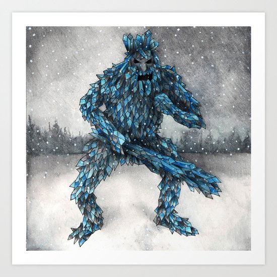 Frost Giant Art Print