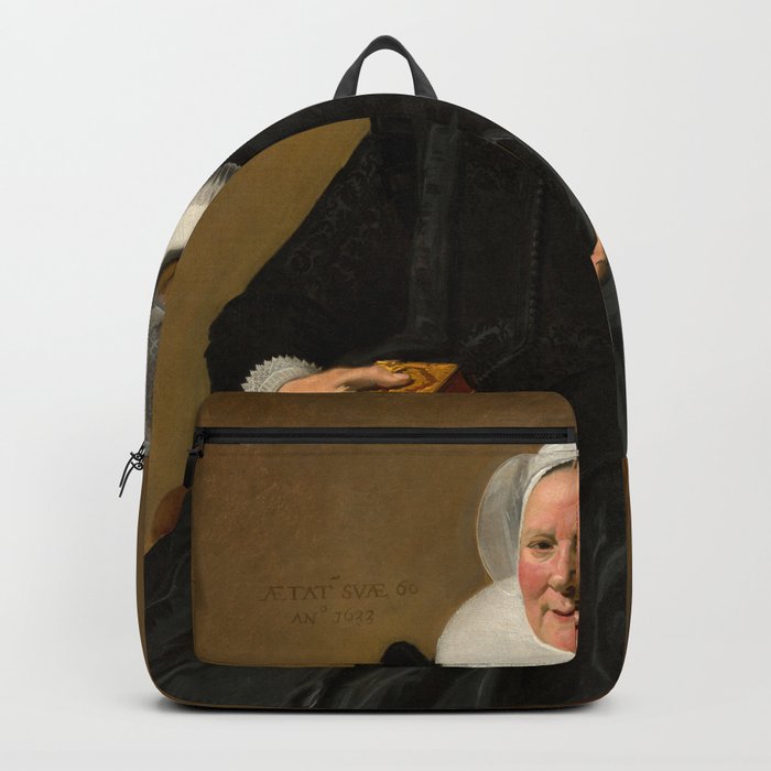 Portrait of an Elderly Lady, 1633 by Frans Hals  Backpack
