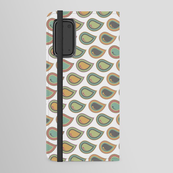 Paisley texture Android Wallet Case