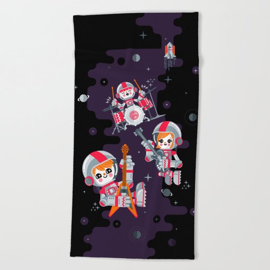 Space Rock Beach Towel